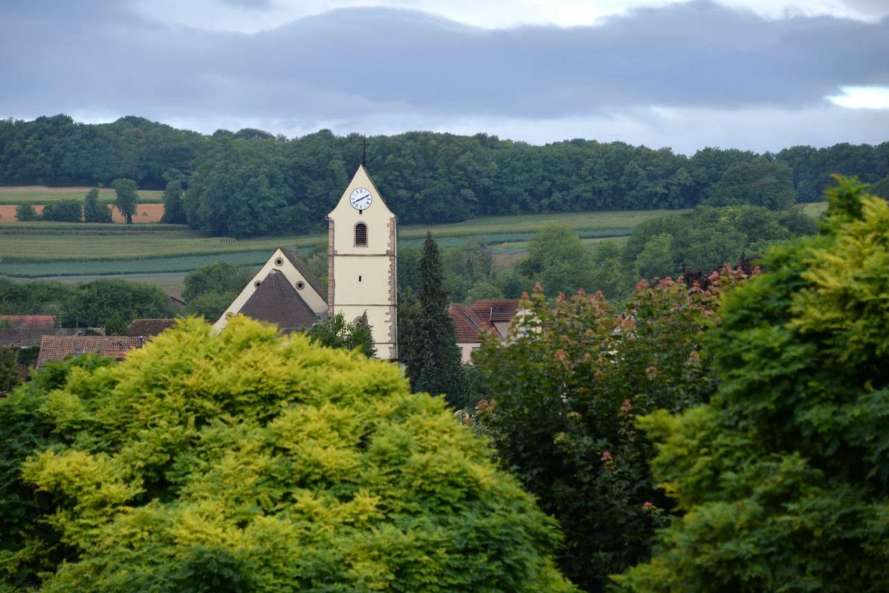 Gite Aux Deux Clochers Zimmersheim Exterior photo